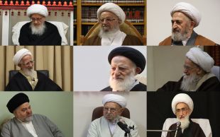 دیدار مسئولان حج و زیارت با مراجع عظام تقلید درقم